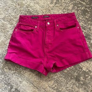 wild fable highest rise mom shorts - pink!